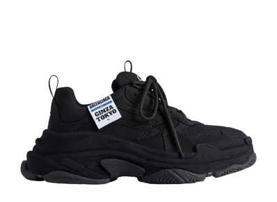 バレンシアガ 銀座 シリーズ トリプル S スニーカー 銀座 日本限定 "ブラック"