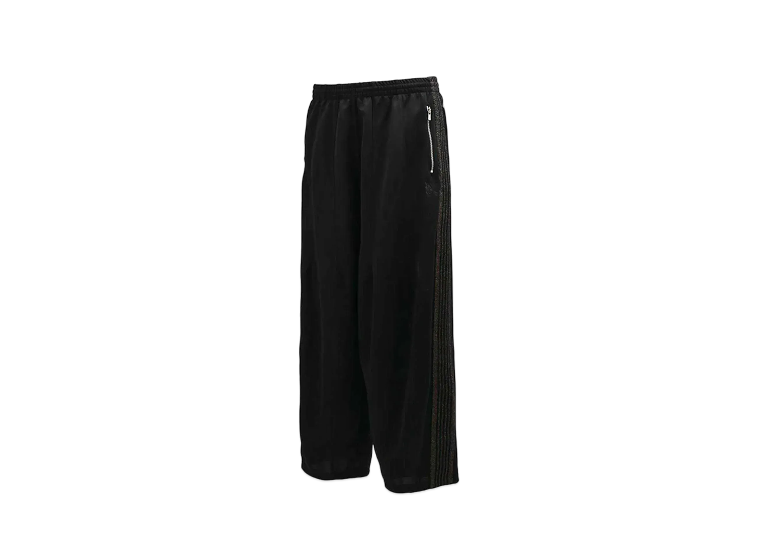 Needles x NUBIAN H. D. Track Pants - Poly Smooth "Black"