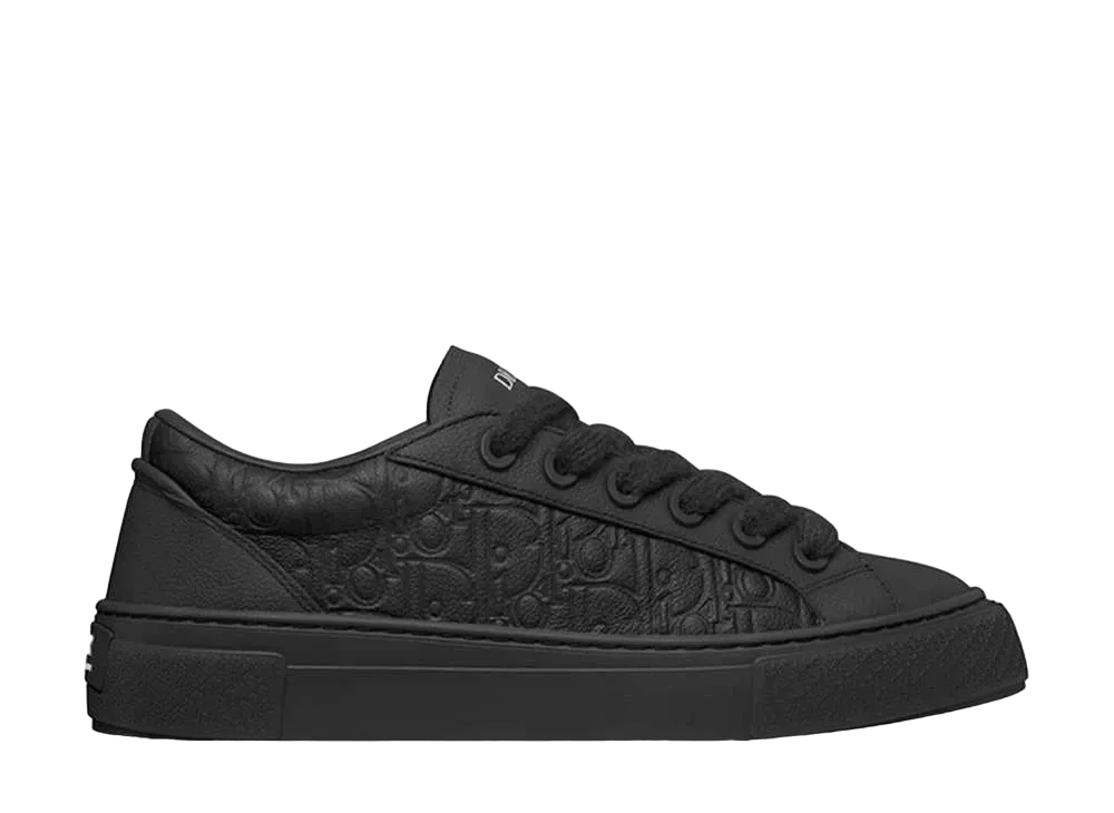 ディオール B33 スニーカー グレインドカーフスキン & ディオール グラビティ レザー "ブラック"