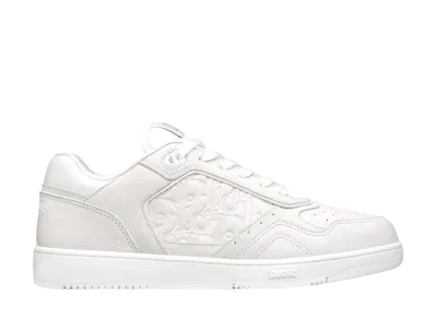 Dior B27 Low-Top Sneaker Grained Calfskin and Dior Gravity Leather "White"