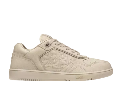 Dior B27 Low-Top Sneaker Grained Calfskin and Dior Gravity Leather "Beige"