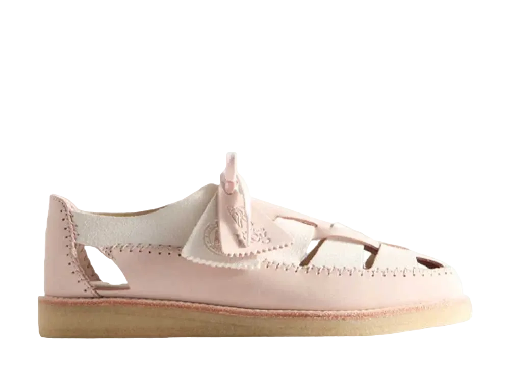 KITH Ronnie Fieg × Clarks 8th Street Ridgevale "Light Pink"