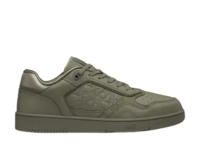 Dior B27 Low-Top Sneaker Grained Calfskin and Dior Gravity Leather "Khaki"