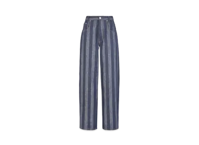 FENDI Long Jeans Pequin Denim Pants "Blue"