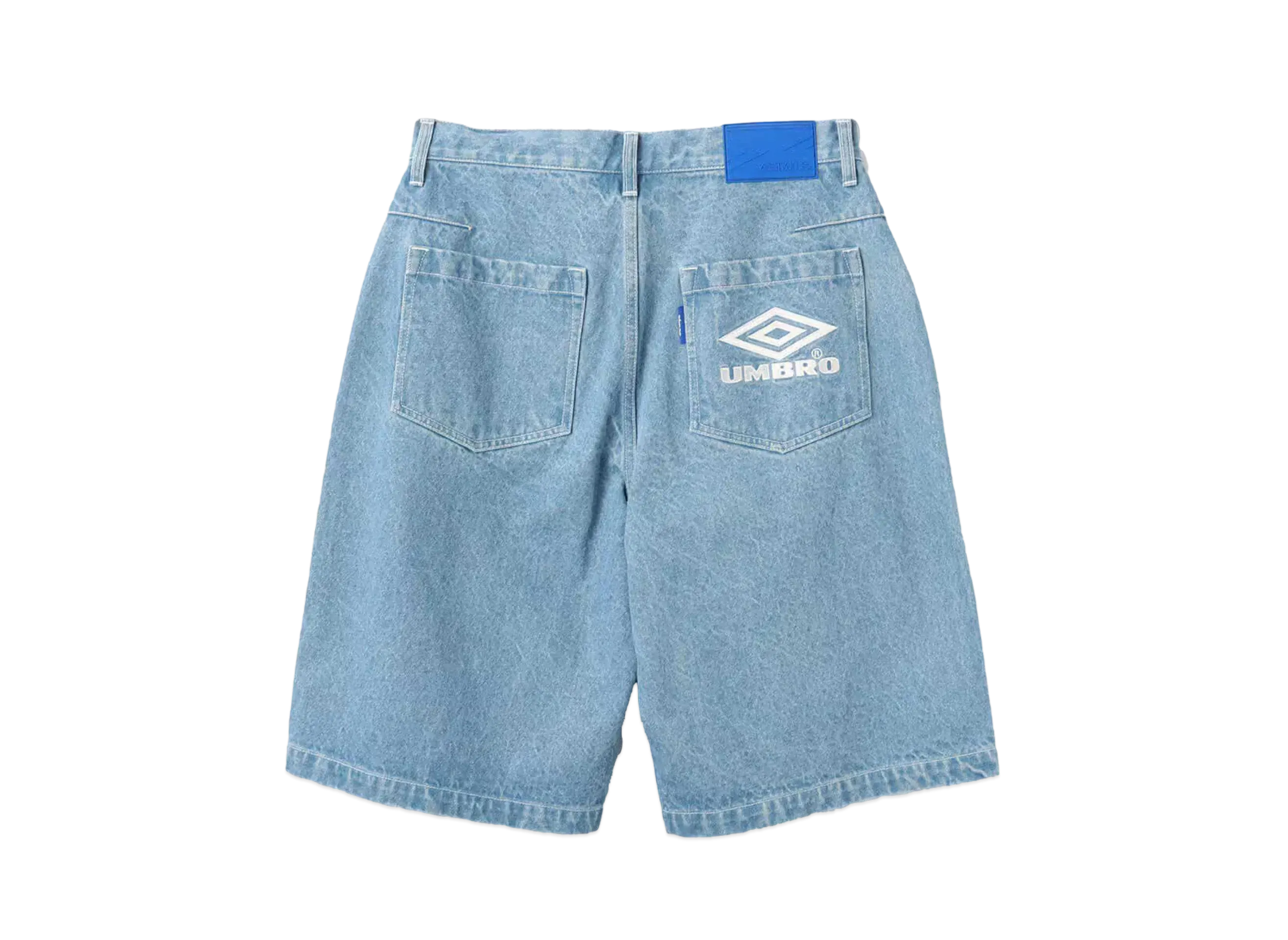 UMBRO x atmos Denim Buggy Shorts "Blue"