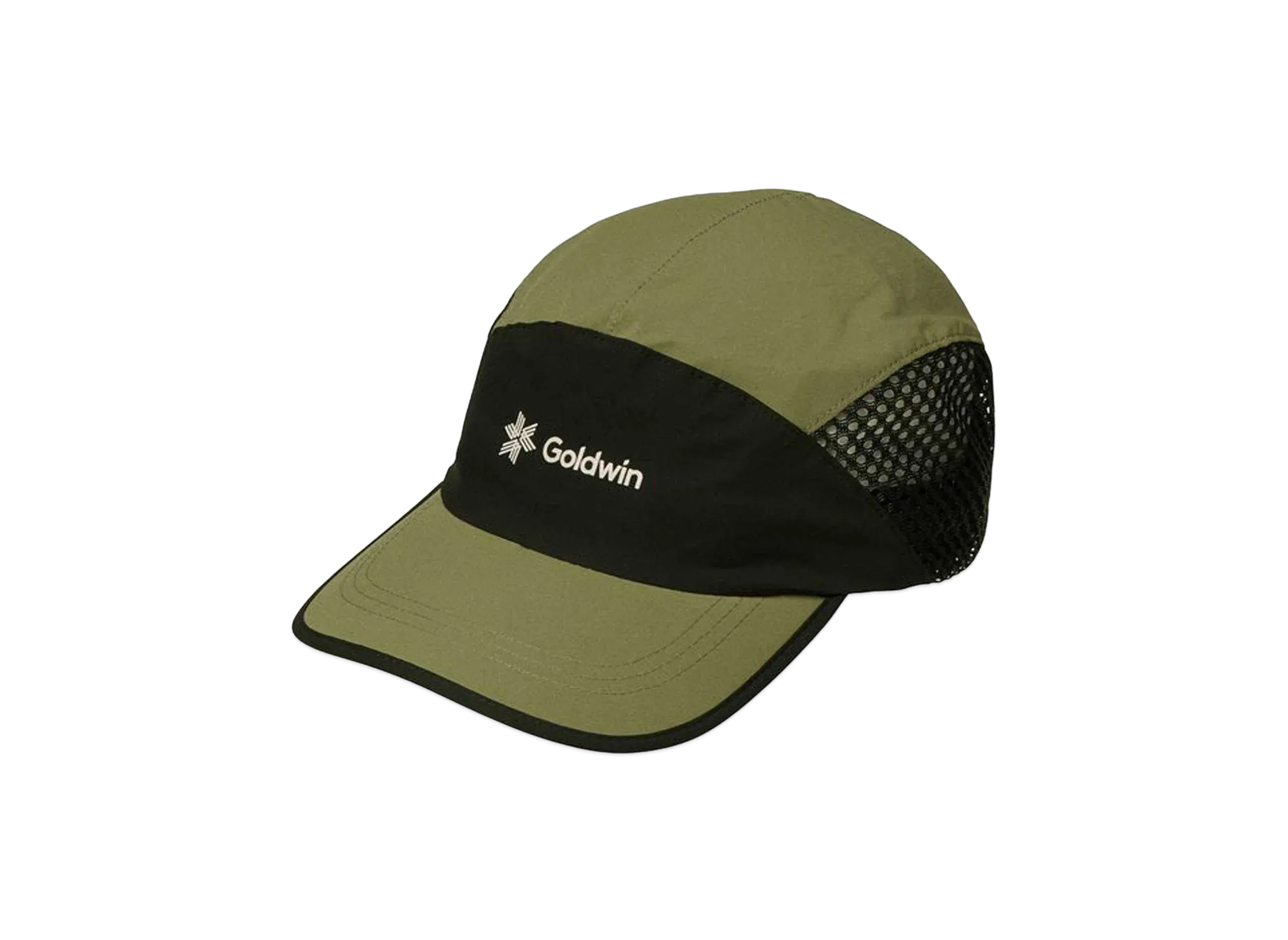 Goldwin Utility Jet Mesh Cap (Unisex) "Black/Olive"