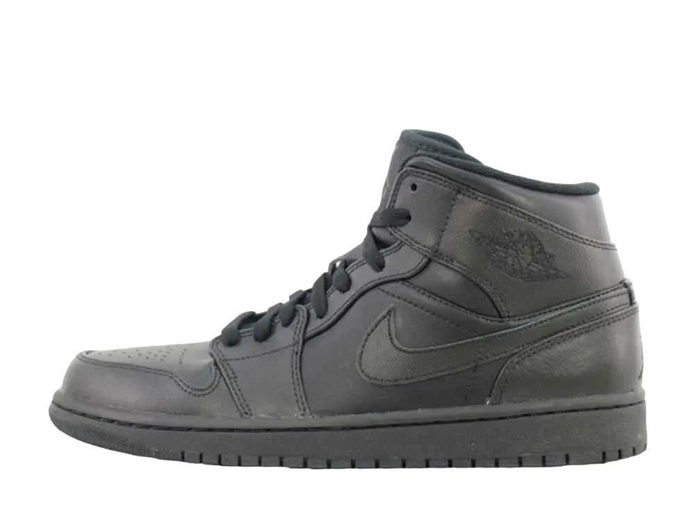 ナイキ エアジョーダン1 ミッド "ブラック"
