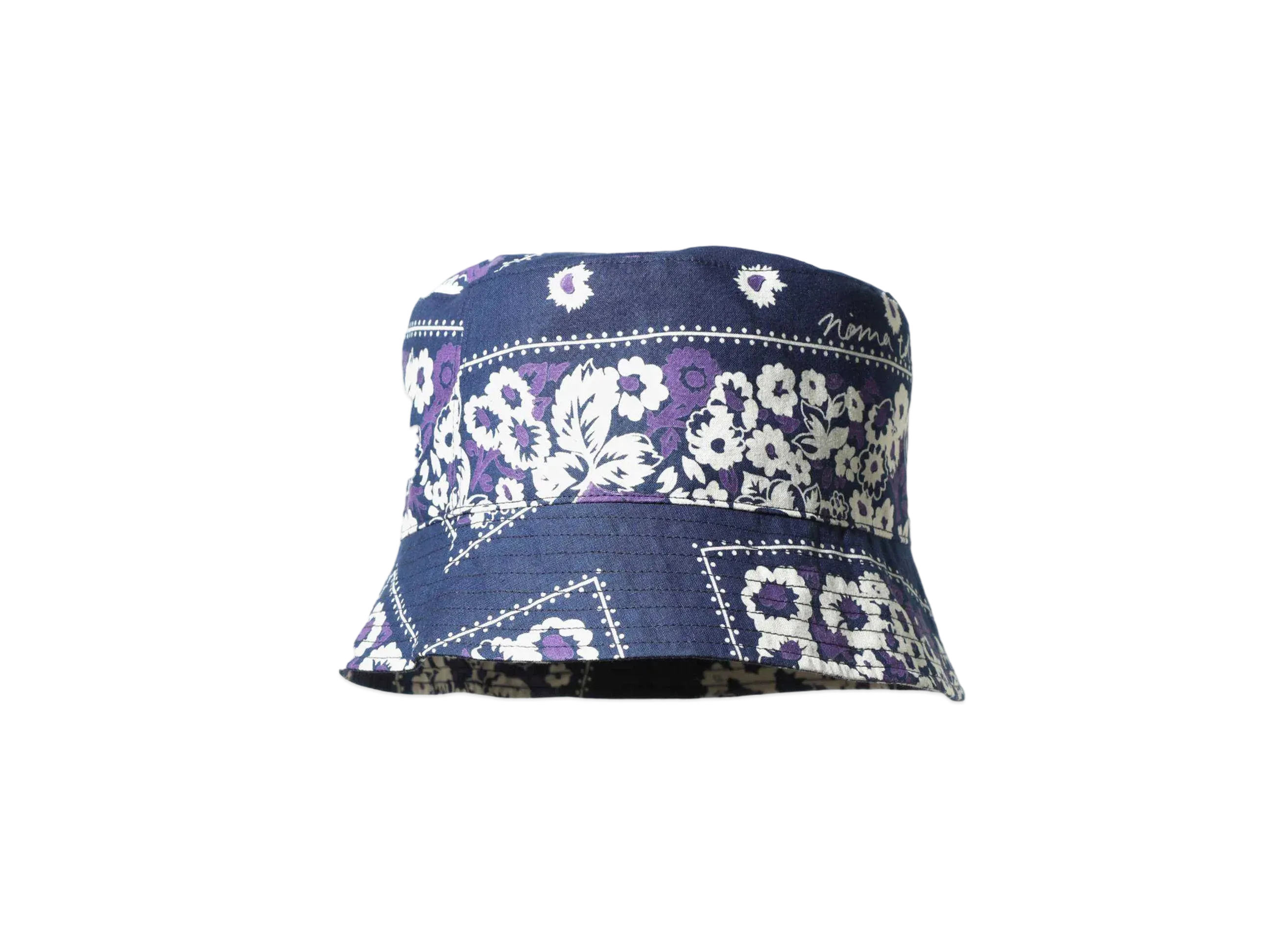 Needles x NOMA T.D. Bucket Hat - Draw Your Garden "Navy"