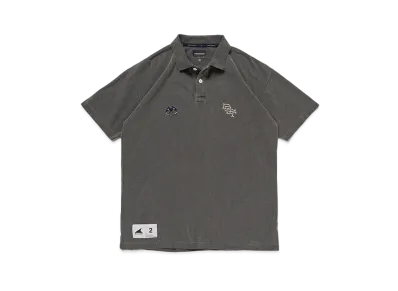 DESCENDANT Club Polo SS Pigment Dye "Grey"