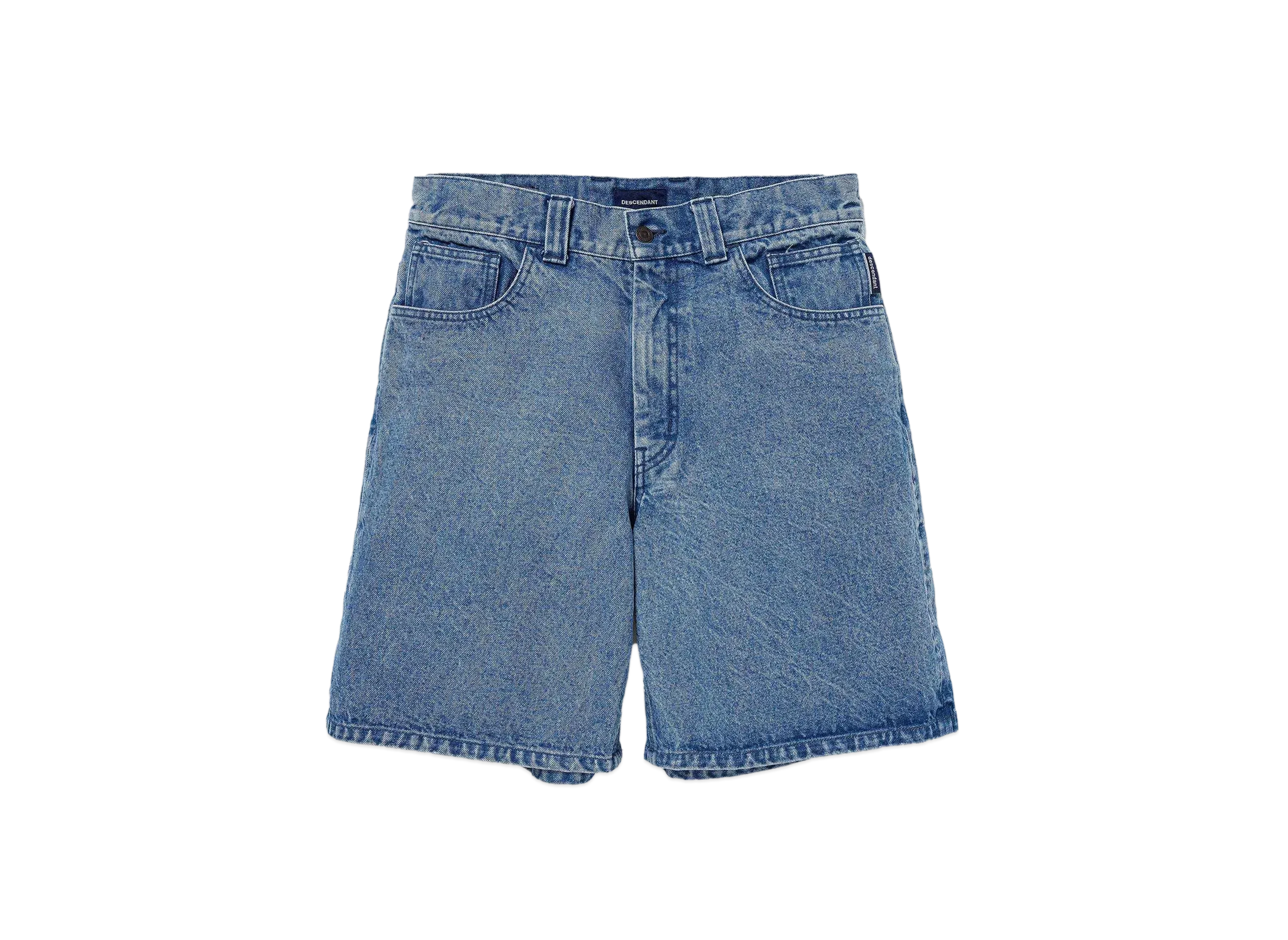 DESCENDANT Erik Denim Shorts Hard Wash "Indigo"