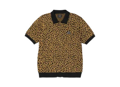 HUF Summer 24 Instinct Bowling Sweater "Brown"