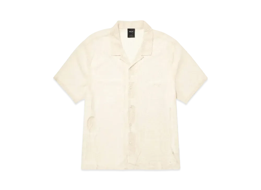 HUF Summer 24 World Tour Race Shirt "Ivory"