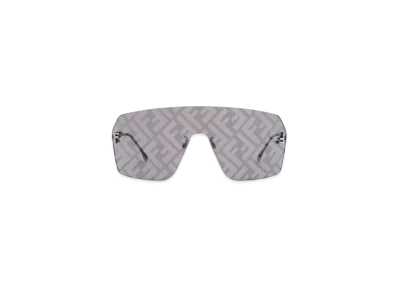 FENDI First Crystal Shield Sunglasses "Gray"