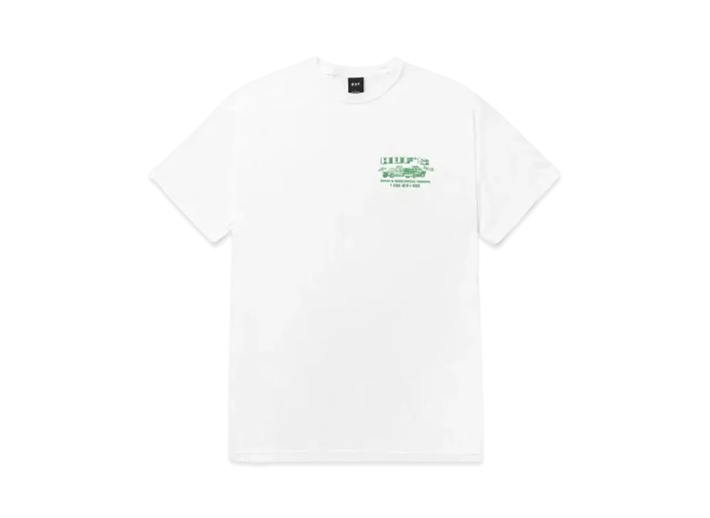 HUF Summer 24 Worldwide Towing Tee "White"