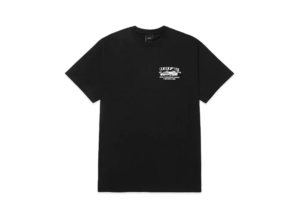 HUF Summer 24 Worldwide Towing Tee "Black"