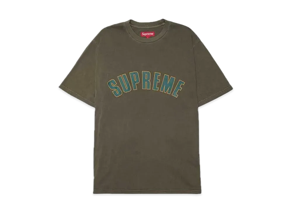 Supreme Cracked Arc S/S Top "Olive"