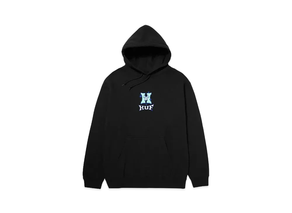 HUF Summer 24 Sassy H Hoodie "Black"