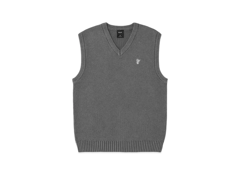 HUF Summer 24 Anton Sweater Vest "Black"
