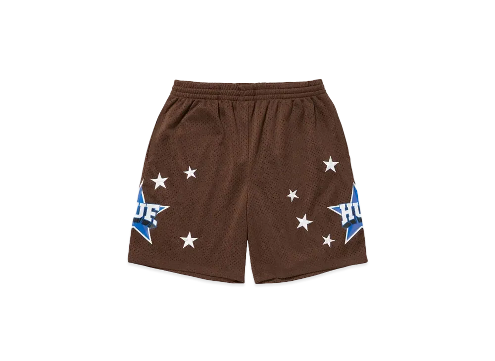 HUF Summer 24 All Star Basketball Shorts "Brown"