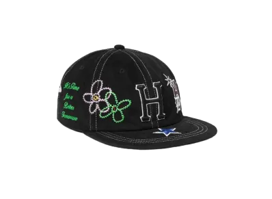 HUF Summer 24 Mashup 6 Panel Snapback "Black"