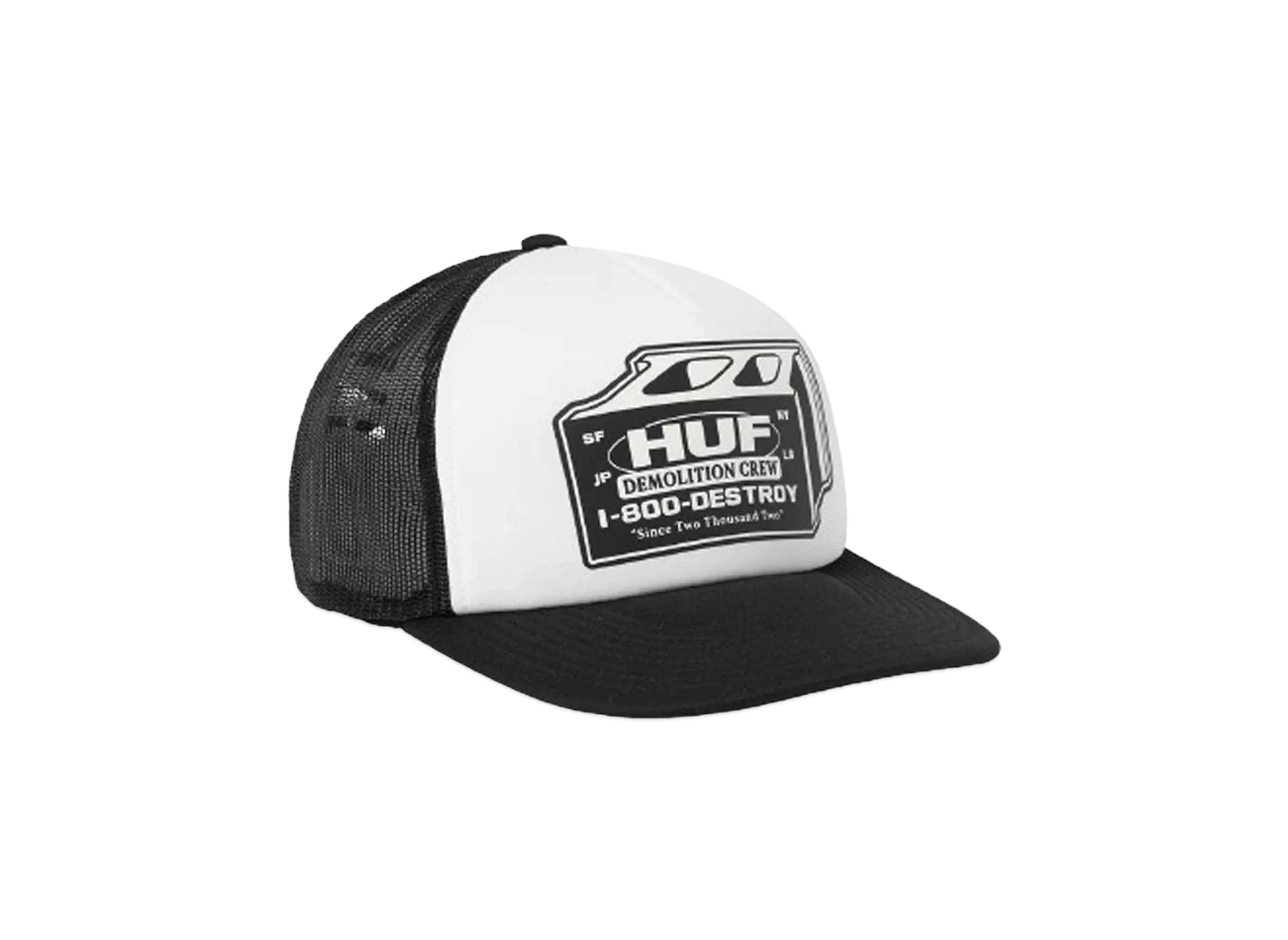 HUF Summer 24 Demolition Crew Trucker Hat "Black"
