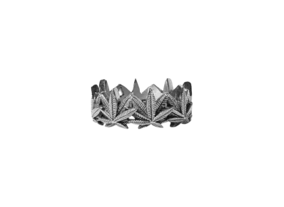 HUF Summer 24 Plantlife Ring "Silver"