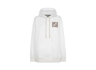 FENDI Sweatshirt Cotton "White"