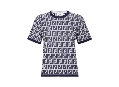 FENDI Sweater Cotton Jumper "Navy/Blue"