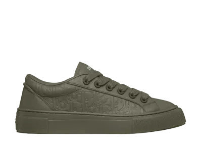Dior B33 Sneaker Grained Calfskin and Dior Gravity Leather "Khaki"