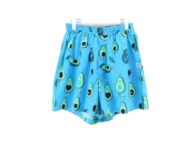 eYe JUNYA WATANABE MAN x Lousy Livin Cotton Broad Print W Name Shorts #2 "Blue/Green"