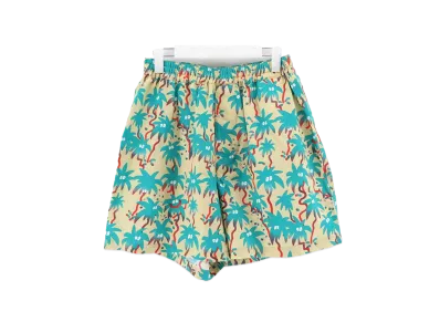 eYe JUNYA WATANABE MAN x Lousy Livin Cotton Broad Print W Name Shorts #3 "Beige/Green"