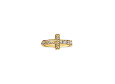 Tiffany & Co. T1 Narrow Ring "Yellow Gold/Diamond"