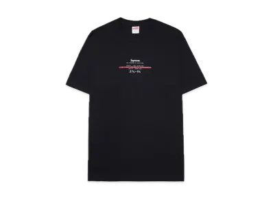 Supreme Standard Tee "Black"