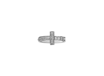 Tiffany & Co. T1 Narrow Ring "White Gold/Diamond"