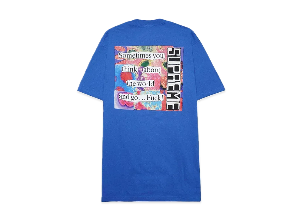 Supreme Static Tee "Royal"