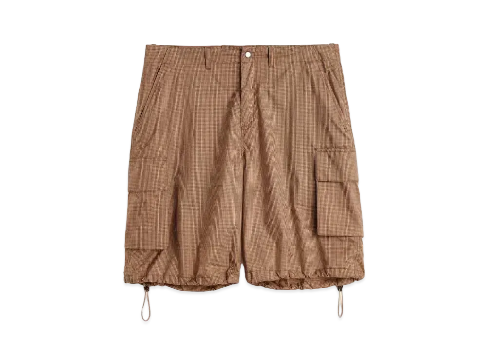 OUR LEGACY Mount Shorts Tactile Ripstop "Golden Brown"
