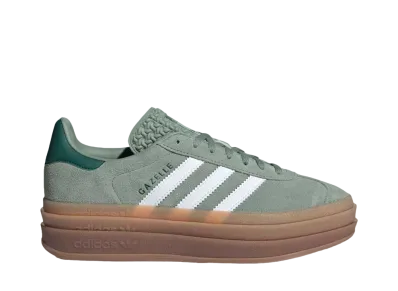 adidas Women's Gazelle "Silver Green/Footwear White/College Green"