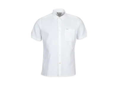 Barbour Nelson Short Sleeve Shirt (Regular Fit) "White"