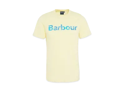 Barbour Cornwall Seasonal Logo T-Shirt "Yellow"