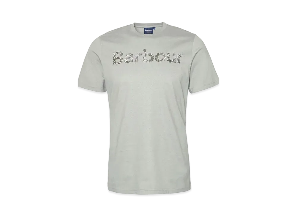 Barbour Cornwall Seasonal Logo T-Shirt "Gray"