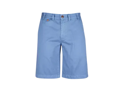 Barbour Nesut Cotton Twill Shorts (Regular Fit) "Light Blue"
