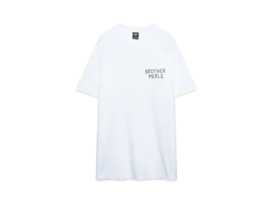 BROTHER MERLE Men's Knit S/S Crew T-Shirt - Benicaca "White"