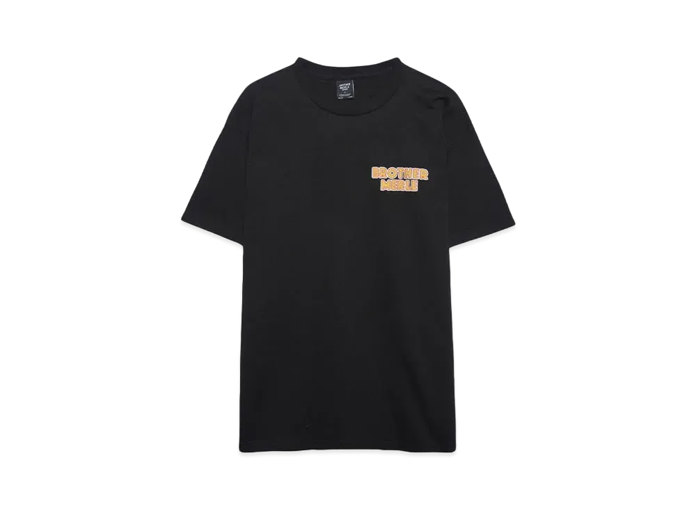 BROTHER MERLE Men's Knit S/S Crew T-Shirt - Bonnie "Black"