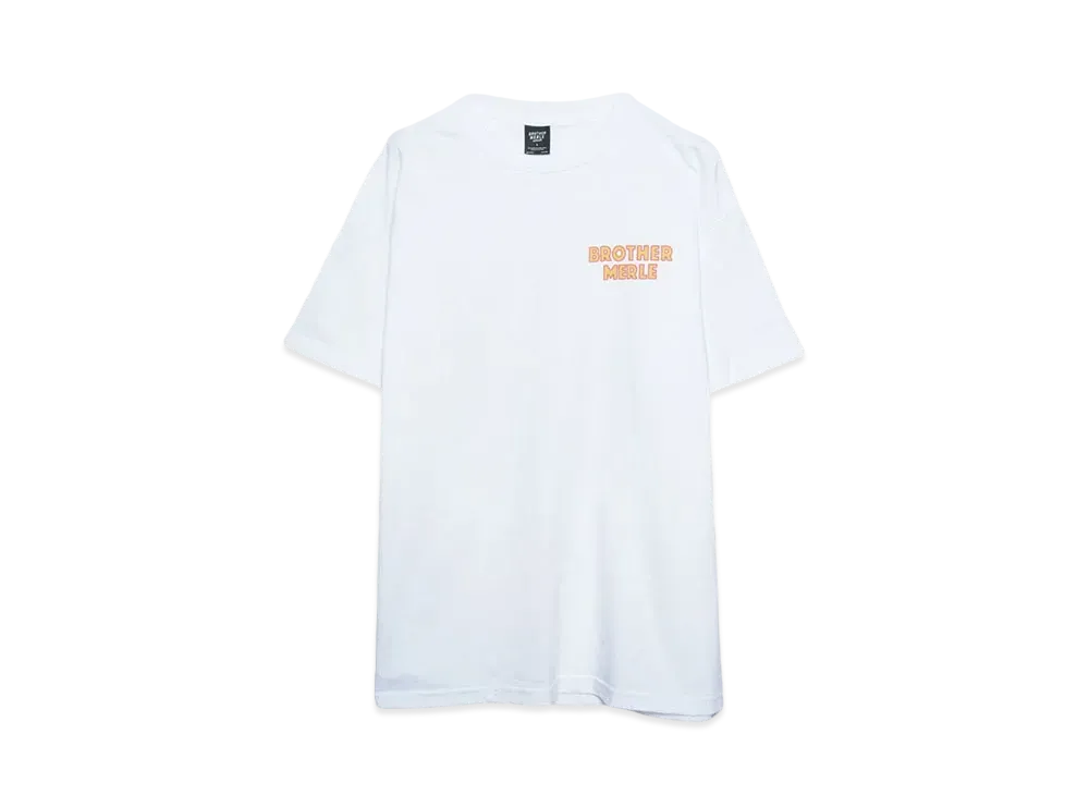 BROTHER MERLE Men's Knit S/S Crew T-Shirt - Bonnie "White"
