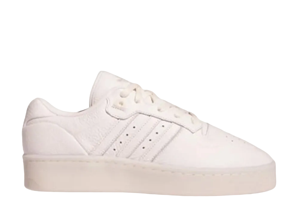 アディダス オリジナルス ライバルリー ラックス ロー "クラウドホワイト/アイボリー/コアブラック"