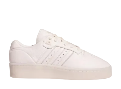 adidas Rivalry Lux Low "Cloud White/Ivory/Core Black"