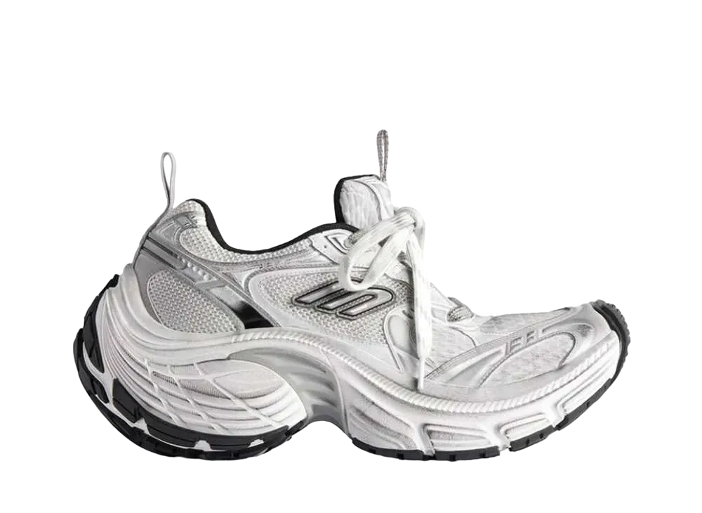 バレンシアガ ウィメンズ 10XL スニーカー "ホワイト/ブラック/グレー/シルバー"