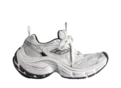 バレンシアガ ウィメンズ 10XL スニーカー "ホワイト/ブラック/グレー/シルバー"