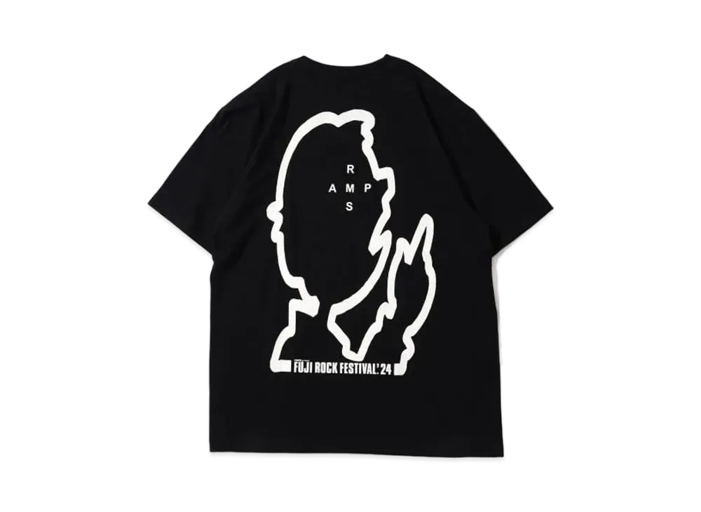 FUJI ROCK FESTIVAL'24 x BEAMS Ramps Lost T-shirt "Black"