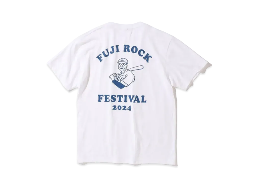 FUJI ROCK FESTIVAL'24 x BEAMS Rwche Dude Logo Tee "White"